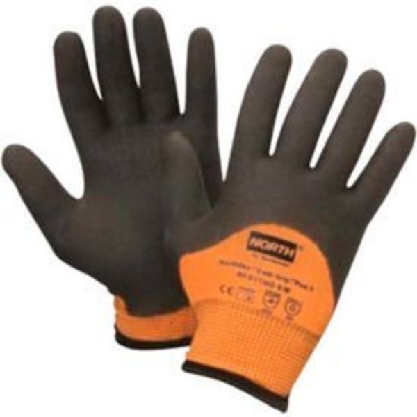 Honeywell North North® FlexCold Grip Plus 5„¢ Cut-Resistant Gloves, Hi-Vis Orange/Black, Size XL, 1 Pair NFD11HD/10XL